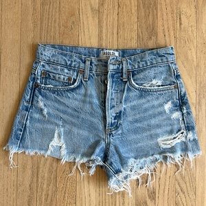 Agolde Size 23 Parker Cut Off Shorts